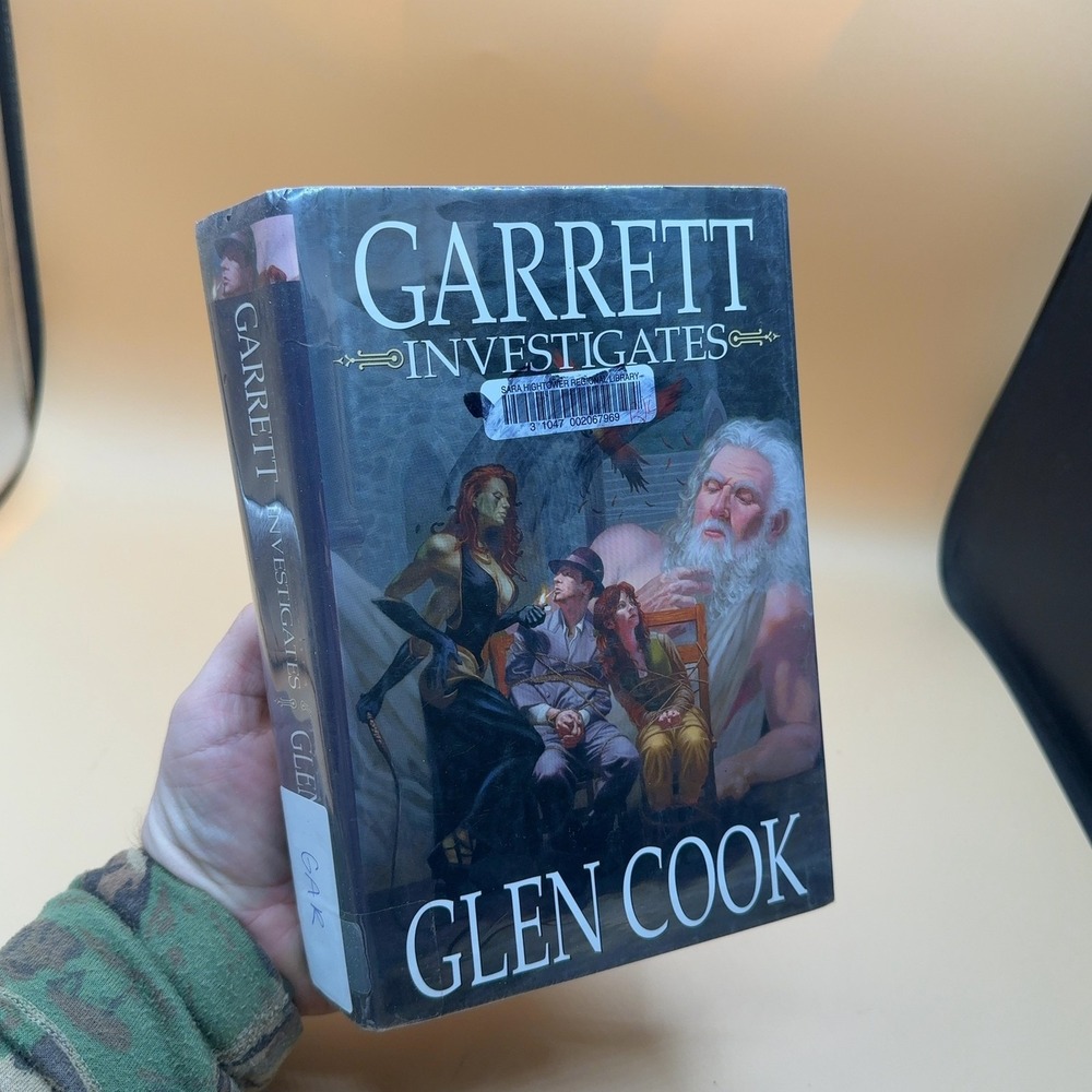 Glen Cook Garrett Investigates Omnibus Hardcover Fantasy Book